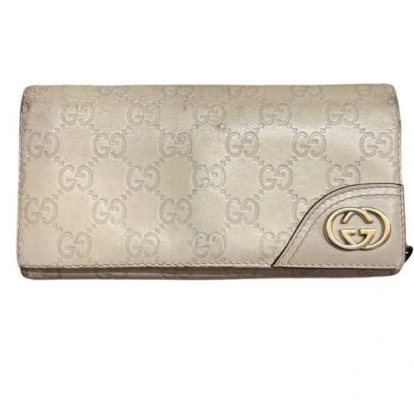 AUTHENTIC GUCCISSIMA WALLET - Picture 1 of 8